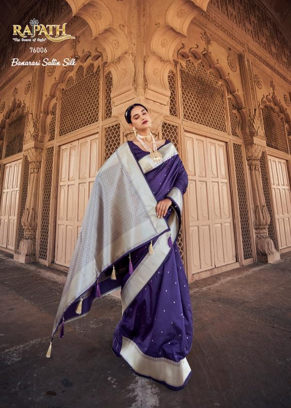 Rajpath Rubab Satin Silk Styles Designer Saree Collection